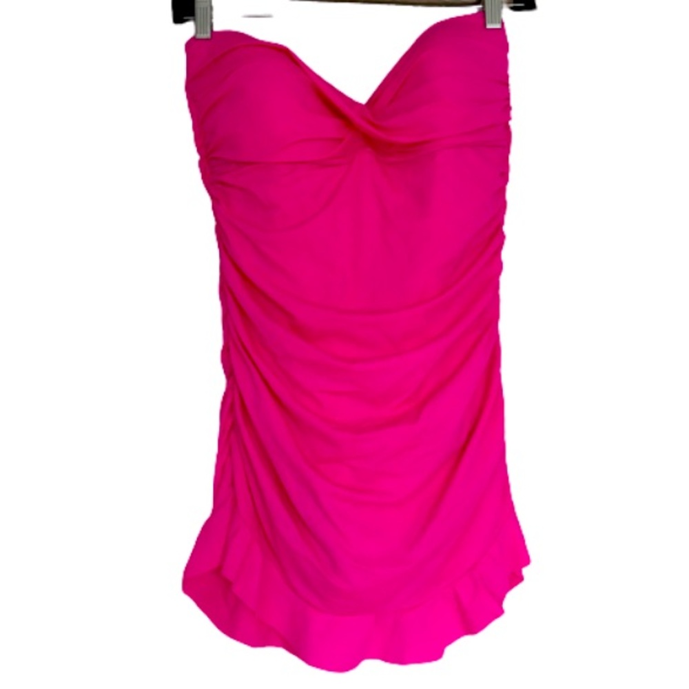 Beach Betty/Miracle Brands Swimsuit Color-Pink Size-8-10 NWT